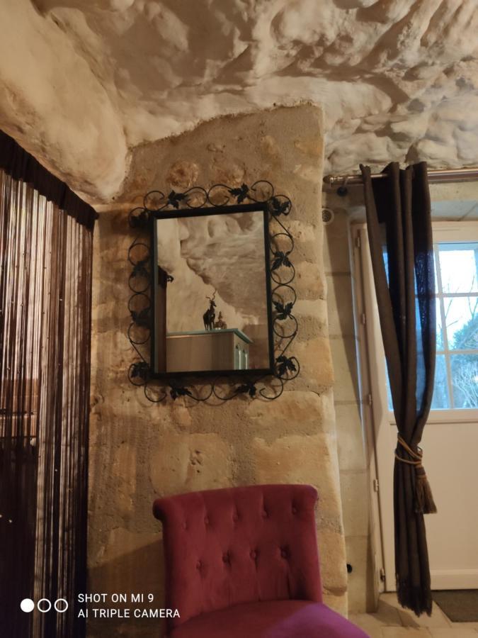Troglodelice Bed and Breakfast Azay-le-Rideau Exteriör bild