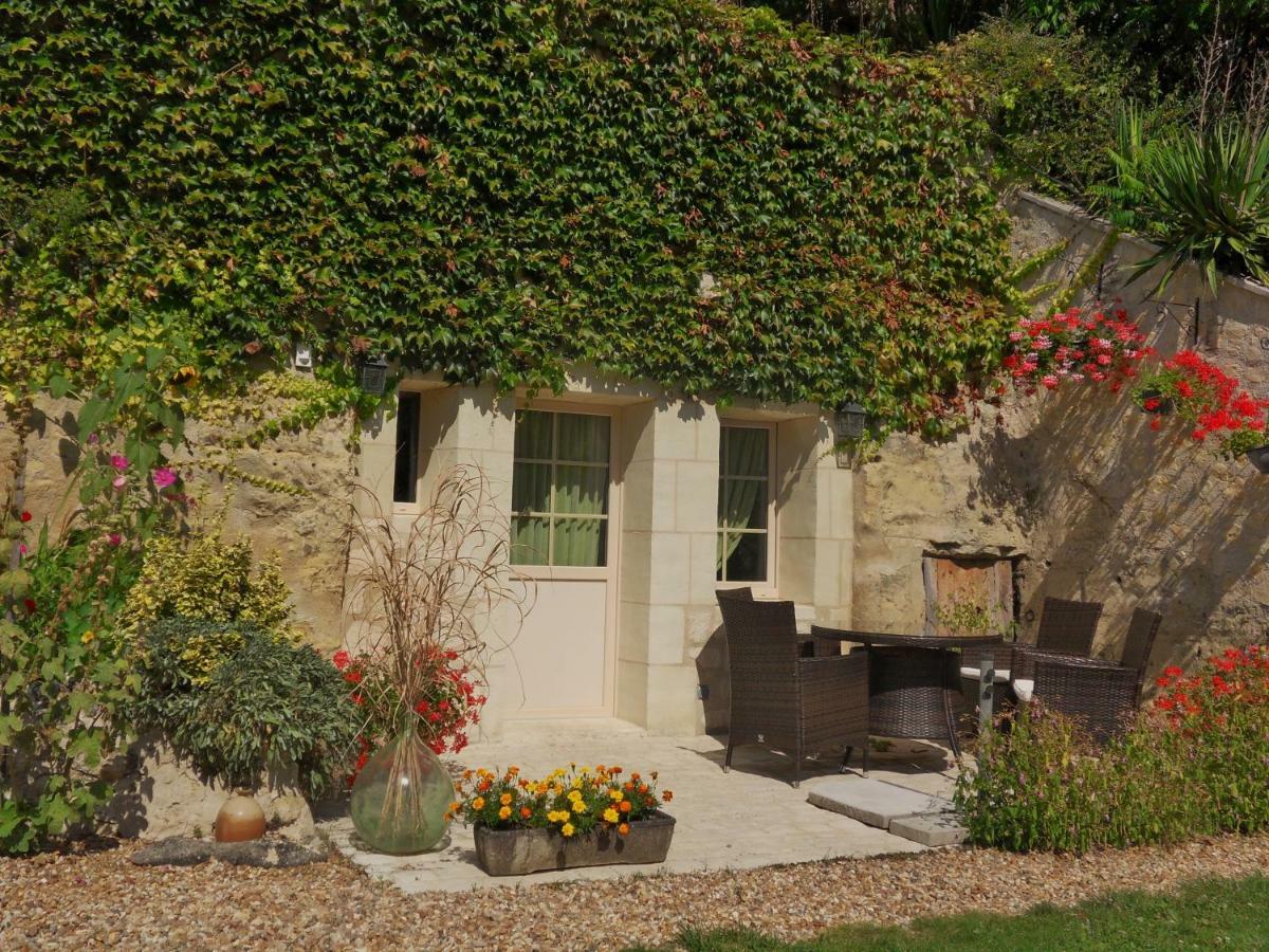 Troglodelice Bed and Breakfast Azay-le-Rideau Exteriör bild
