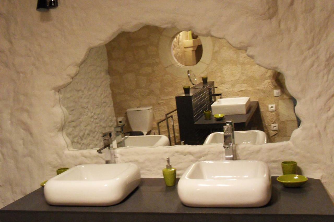 Troglodelice Bed and Breakfast Azay-le-Rideau Exteriör bild