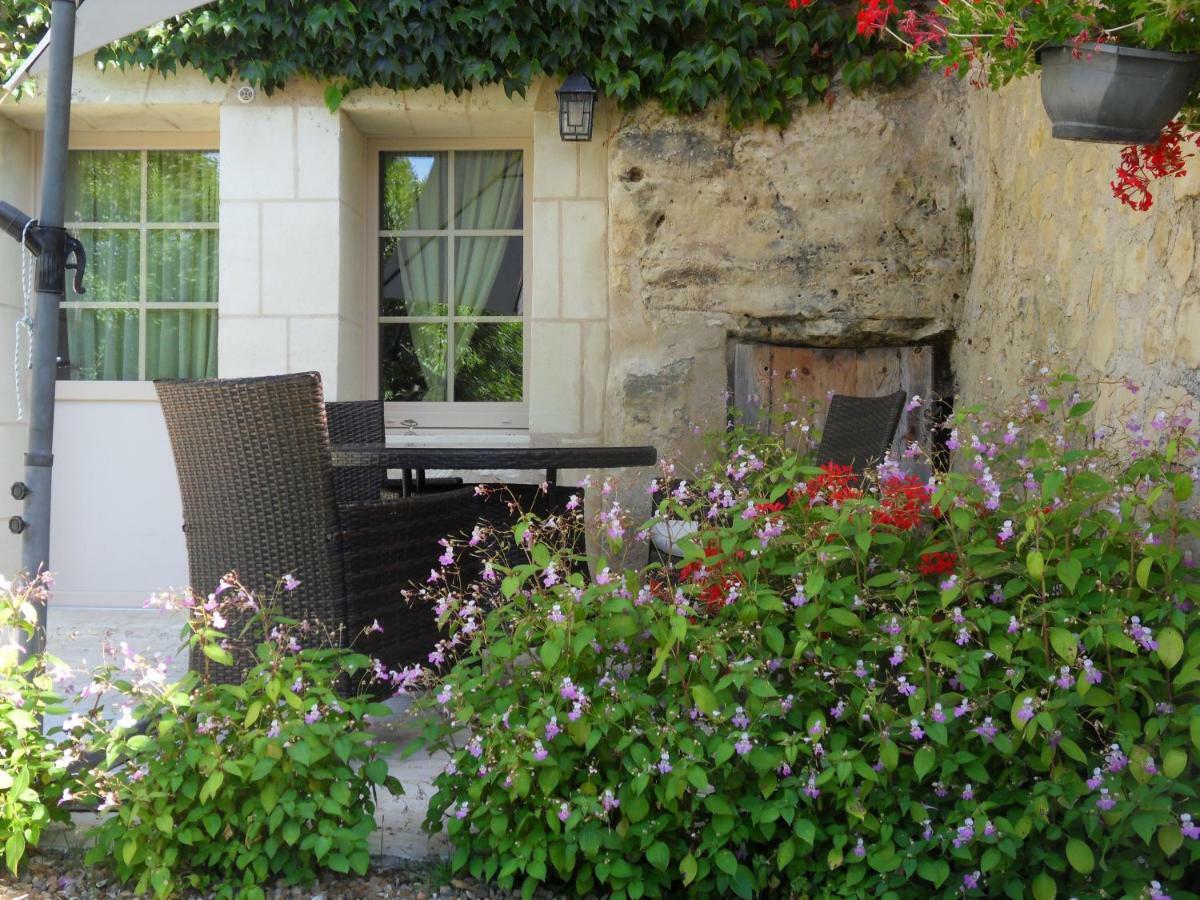 Troglodelice Bed and Breakfast Azay-le-Rideau Exteriör bild