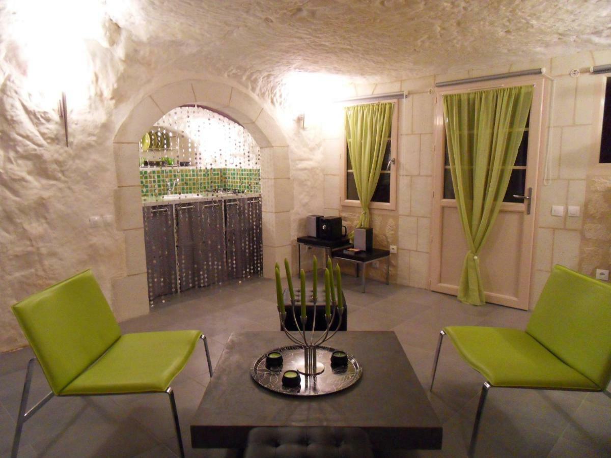 Troglodelice Bed and Breakfast Azay-le-Rideau Exteriör bild