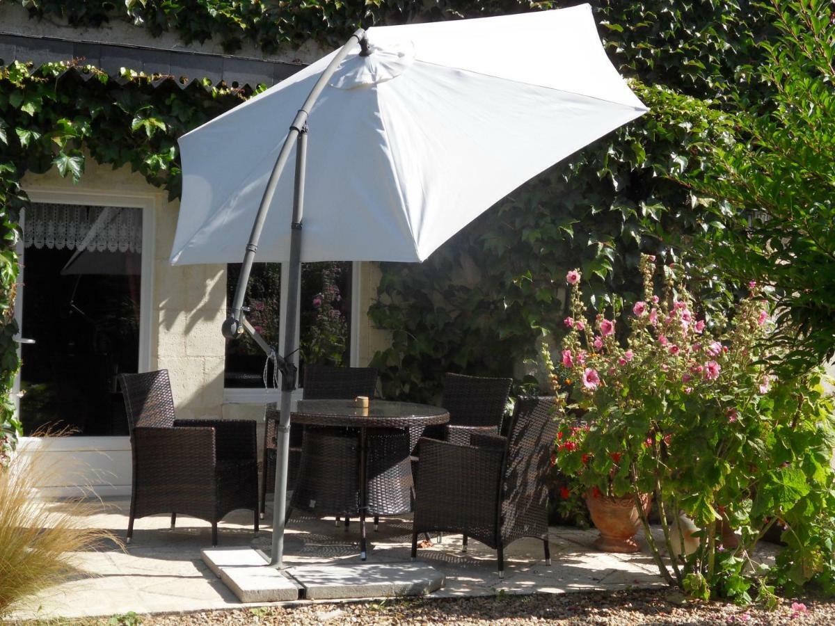 Troglodelice Bed and Breakfast Azay-le-Rideau Exteriör bild