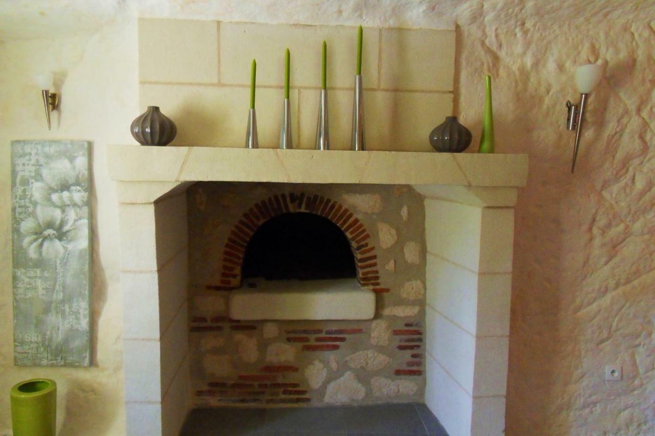 Troglodelice Bed and Breakfast Azay-le-Rideau Exteriör bild