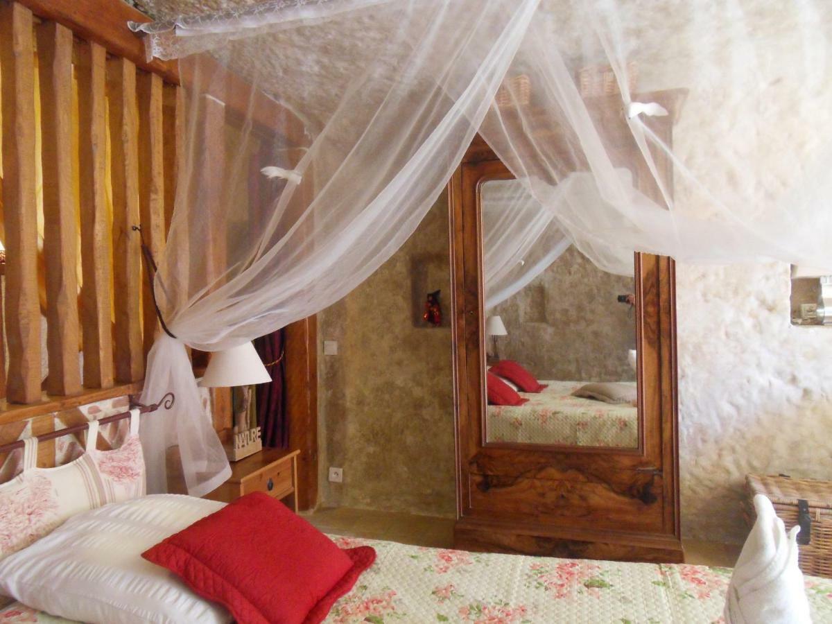 Troglodelice Bed and Breakfast Azay-le-Rideau Exteriör bild