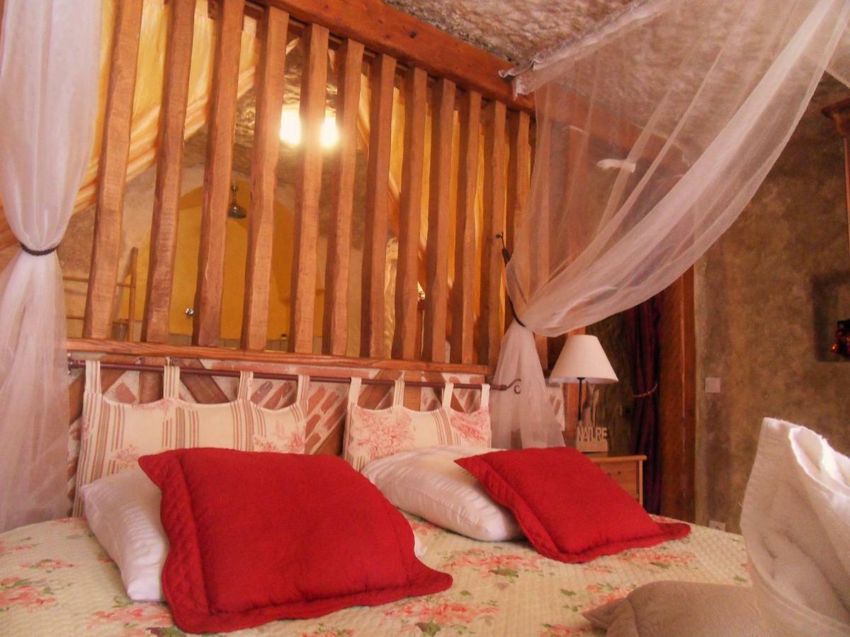 Troglodelice Bed and Breakfast Azay-le-Rideau Exteriör bild